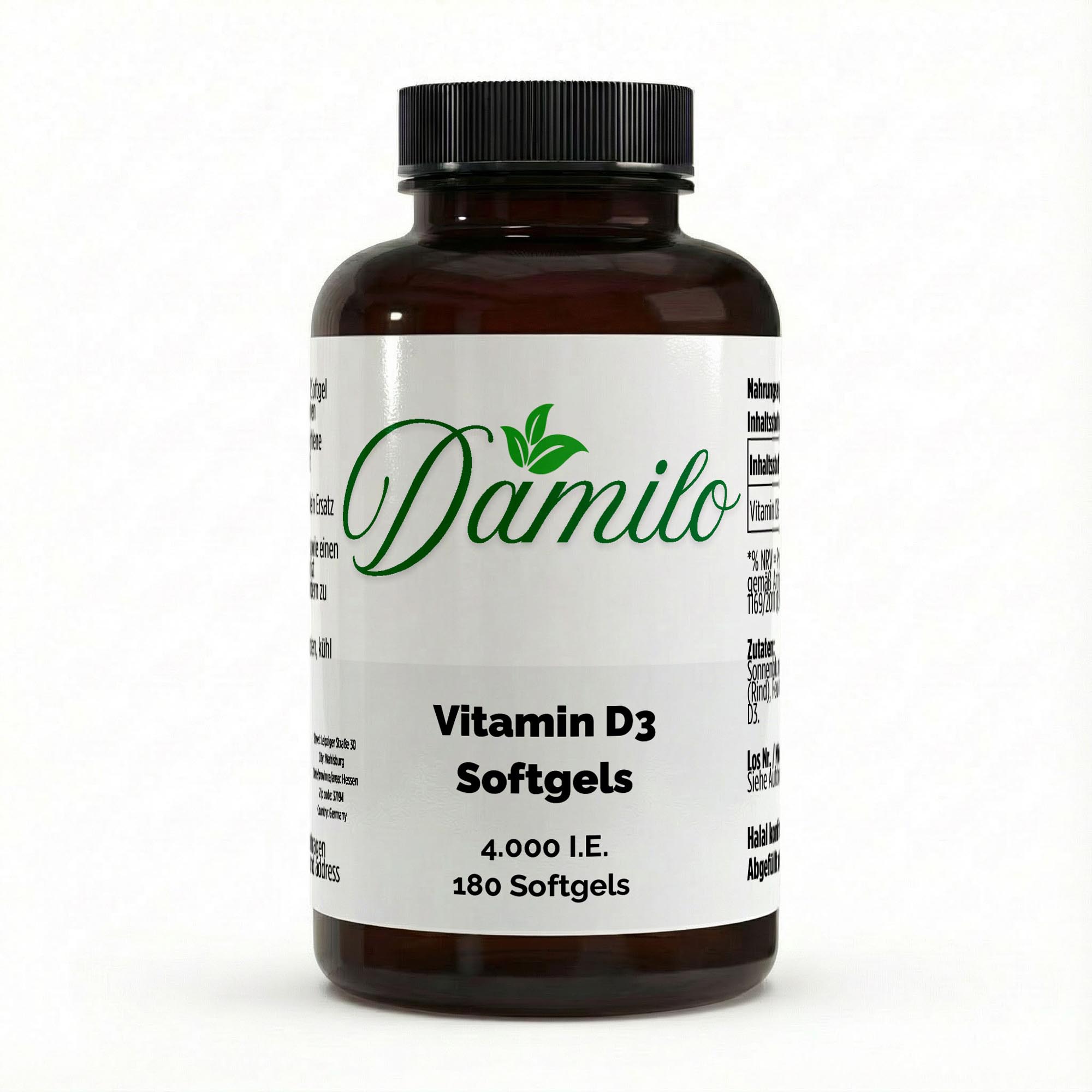 Vitamin D3 Softgels